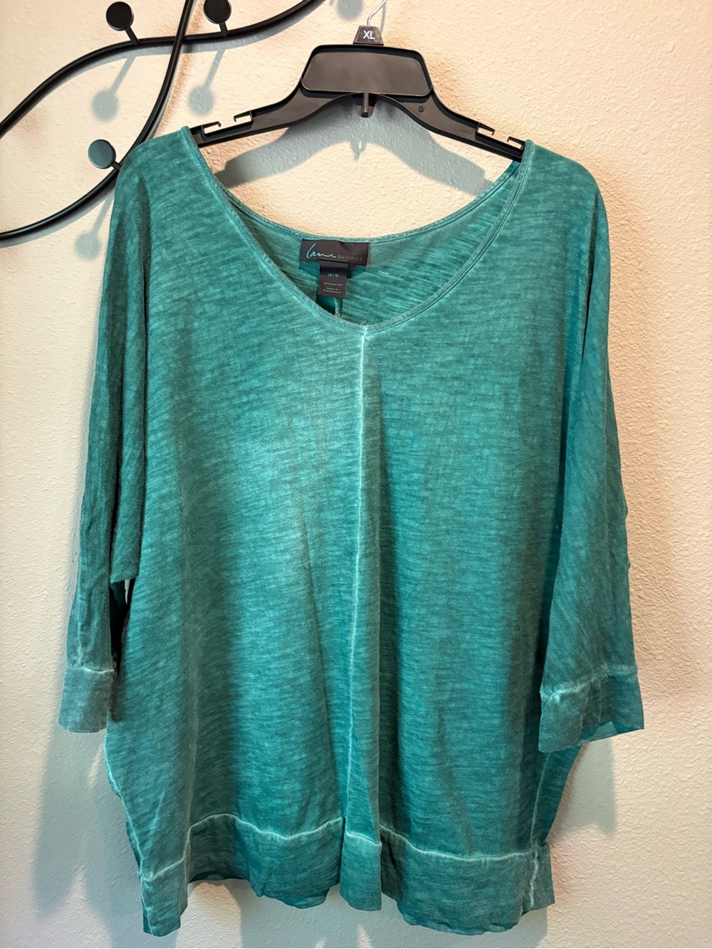 Lane Bryant V-Neck Relaxed Women's Top